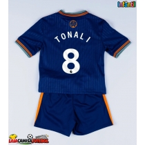 Camisa de Futebol Newcastle United Sandro Tonali #8 Equipamento Alternativo Infantil 2025-26 Manga Curta (+ Calças curtas)
